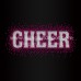 Cheer Rhinestone Iron On Transfer Heat Transfers Glitter Vinyl